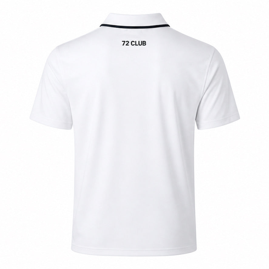 The 72 Club Polo Shirt - White