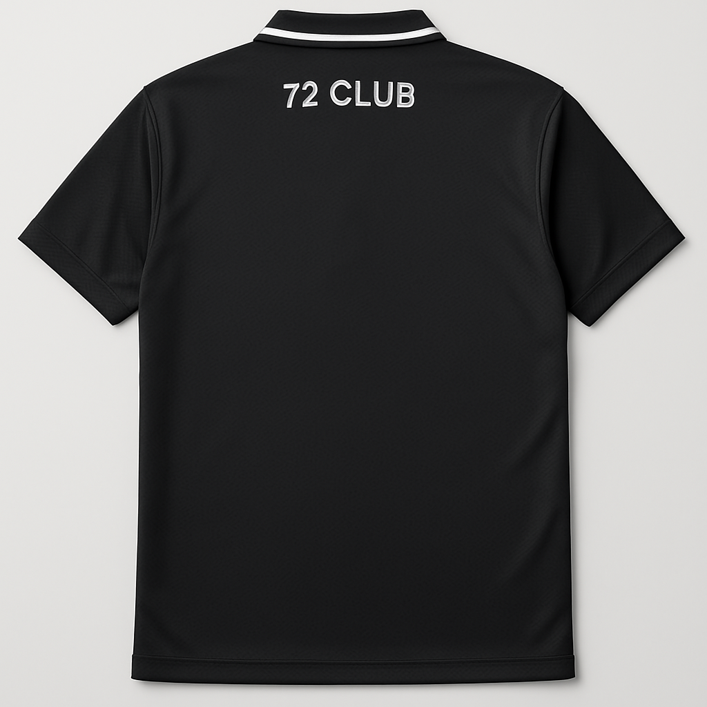 Original 72 Club Polo Shirt - Black