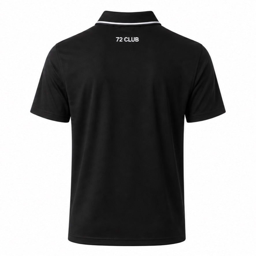 The 72 Club Polo Shirt - Black