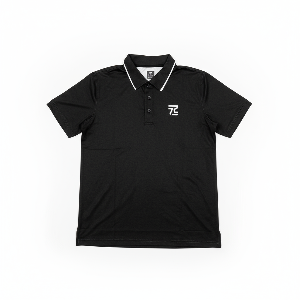 The 72 Club Polo Shirt - Black